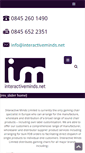 Mobile Screenshot of interactiveminds.net